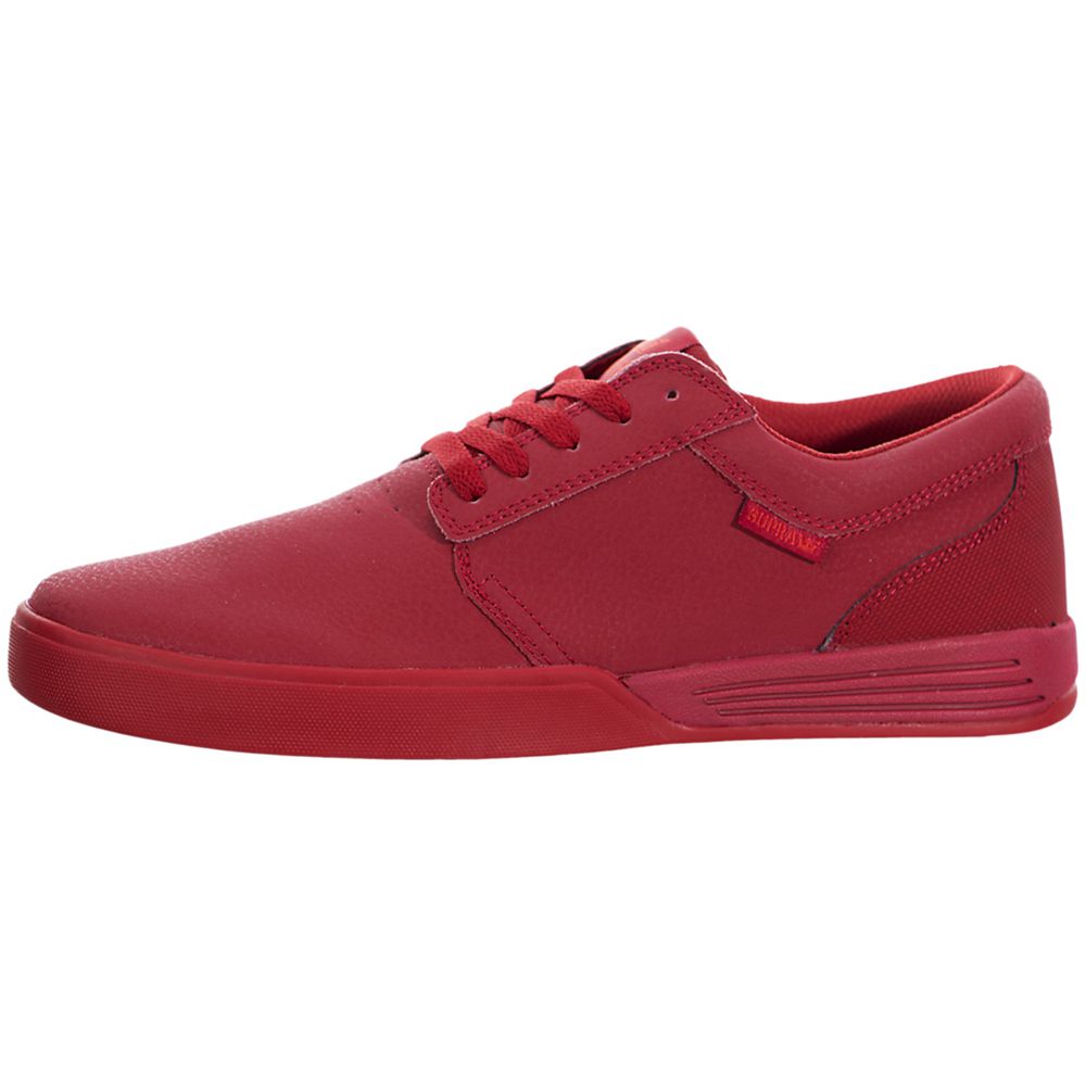 Chaussures Running Supra Hammer Rouge Red/Red Homme | PCK-15098036